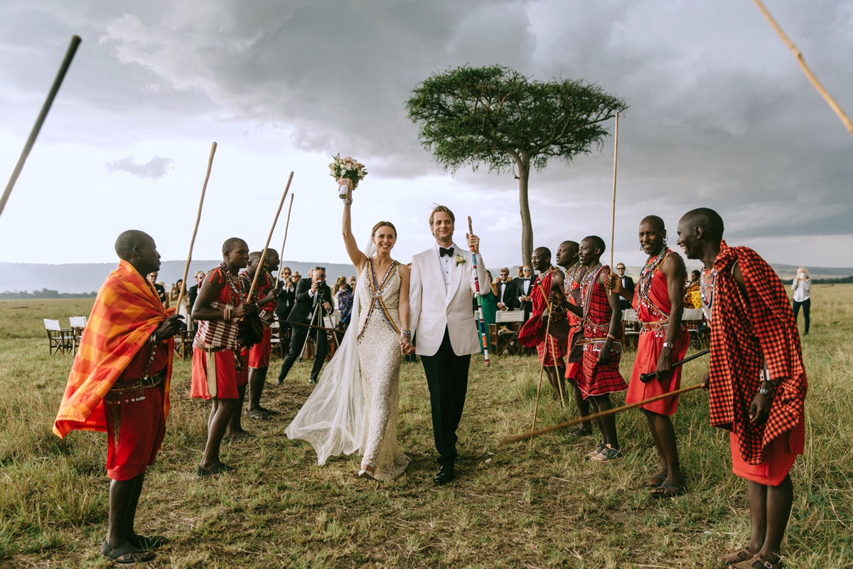 Masai Mara Wedding by Jonas Peterson